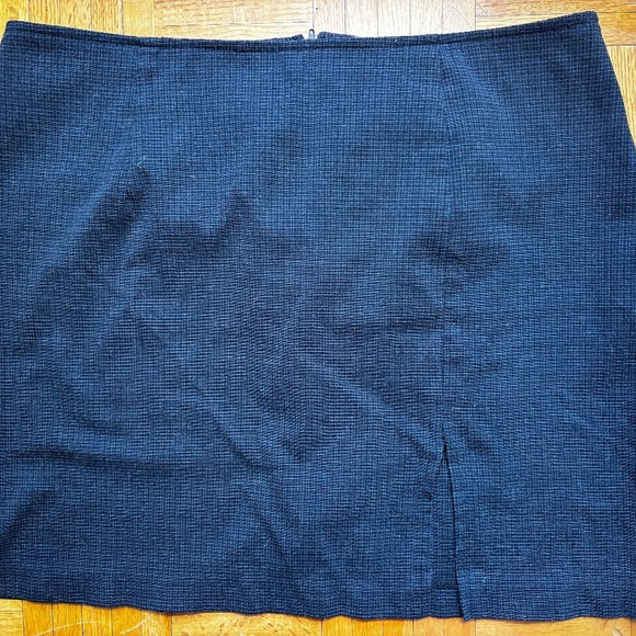 vintage 80s n/90s slight plaid skirt size 15 - Picture 3 of 7